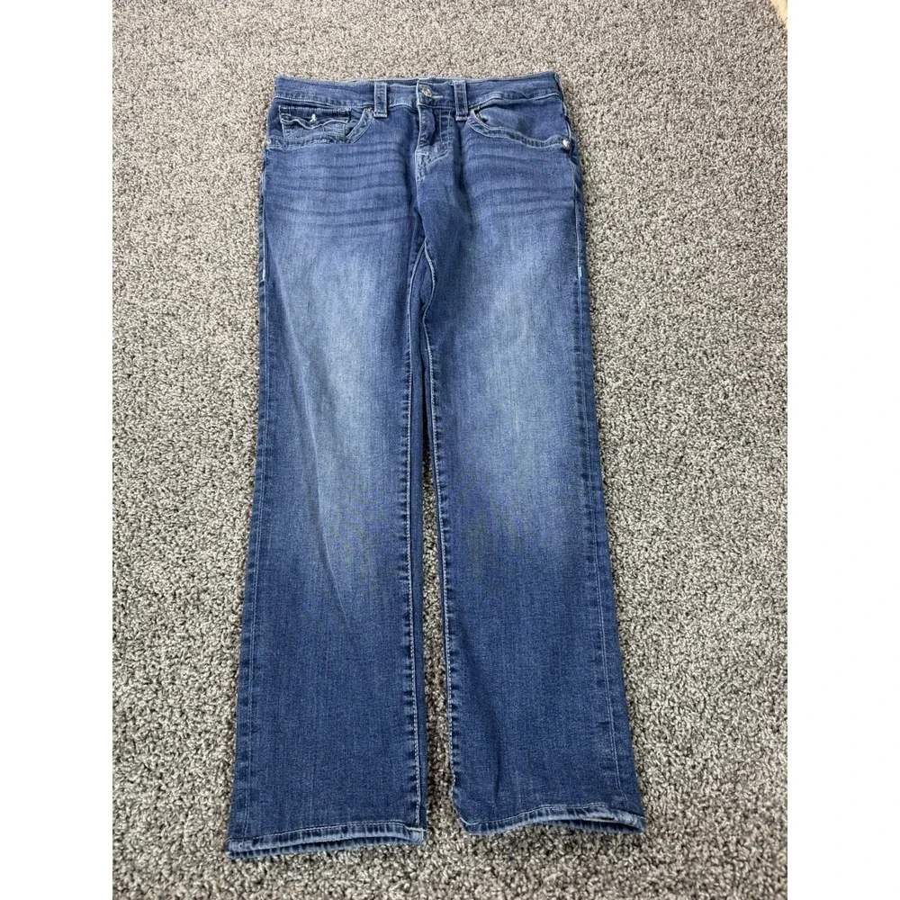 True Religion Rocco Relaxed Skinny Jeans Men's Size 31X27 Blue